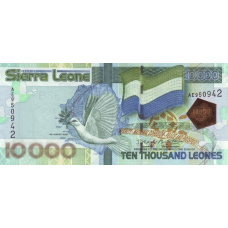 P29b Sierra Leone - 10.000 Leones Year 2007